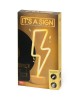 Legami φωτιστικό It's a Sign: Neon Effect - Flash