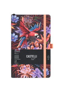 ΣΗΜΕΙΩΜΑΤΑΡΙΟ CASTELLI MILANO ΡΙΓΕ 13Χ21 EDEN WILD GARDEN