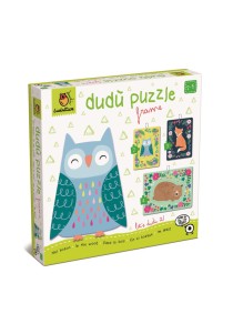 Βρεφικό παζλ Dudu Puzzle - In the Woodland