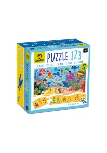Παιδικό παζλ Puzzle 1 2 3 - The Sea