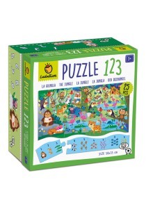 Παιδικό παζλ Puzzle 1 2 3 - The Jungle