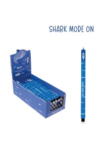 Στυλό Erasable Queen - Shark Mode On 0,7mm Μπλέ