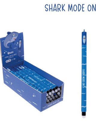 Στυλό Erasable Queen - Shark Mode On 0,7mm Μπλέ