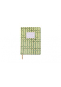 Σημειωματάριο Designworks TULIP JUMBO JOURNAL - GREEN LATTICE