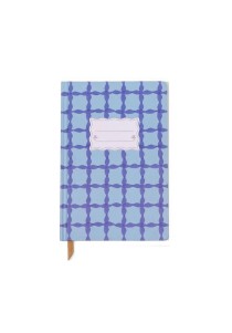Σημειωματάριο Α5 Designworks TULIP JOURNAL BLUE LATTICE