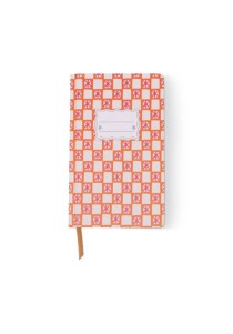 Σημειωματάριο Α5 Designworks TULIP JOURNAL - ORANGE CHECK