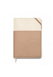 Σημειωματάριο Designworks 15x21cm - Vegan Leather Pocket Ivory & Oat Milk