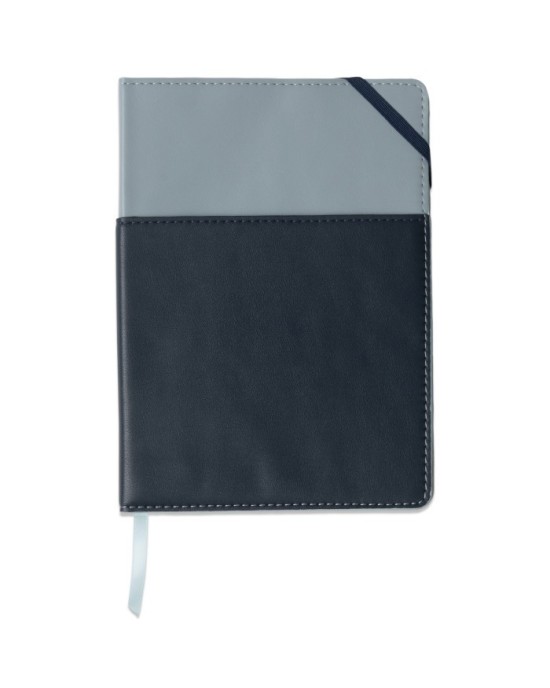 Σημειωματάριο Designworks 15x21cm - Vegan Leather Pocket Blue & Navy