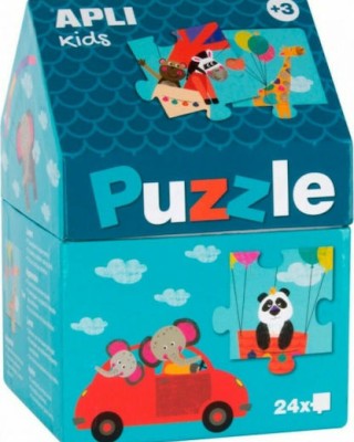 Παιδικό Puzzle Safari House 24pcs Apli Kids