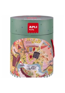 Παιδικό Puzzle World Landmarks 48pcs  Apli 