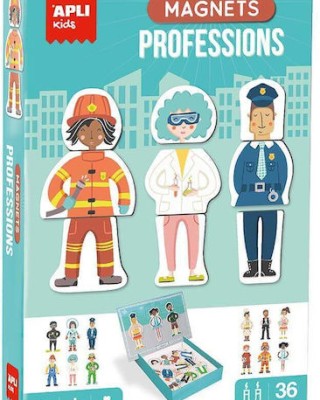 Apli Kids Μαγνητικό Παιχνίδι Κατασκευών