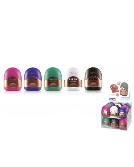 Milan Ξύστρα Capsule Copper (5 Χρώματα)