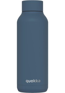Θερμικό μπουκάλι Quokka Solid - Stone Blue, 510 ml