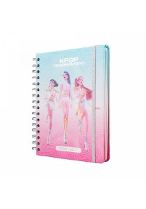 Ακαδημαϊκό Ημερολόγιο Σπιράλ με Σκληρό Εξώφυλλο 2026/2027 Εβδομαδιαίο 12μηνο 15X21εκ K-POP DEMON HUNTERS