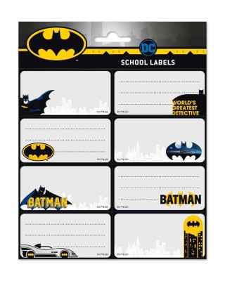 Batman  Αυτοκόλλητες Ετικέτες