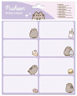 Pusheen Αυτοκόλλητες Ετικέτες 