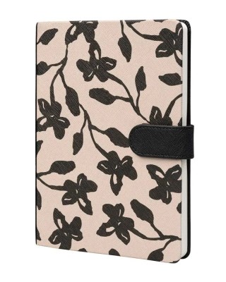 Premium Τετράδιο Α5 με κάλυμμα από Δερματίνη KOKONOTE LUXE Midnight Dahlia