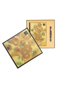 Σετ Δώρου Premium Τετράδιο 96σελ Α5 των 100γρ με Στυλό VAN GOGH MUSEUM