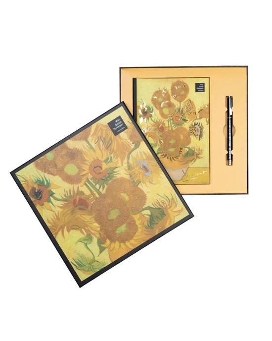 Σετ Δώρου Premium Τετράδιο 96σελ Α5 των 100γρ με Στυλό VAN GOGH MUSEUM