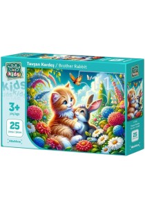 Παζλ Art Puzzle  25 κομμάτια -  Brother rabbit