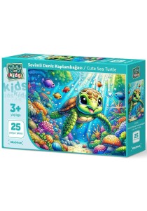 Παζλ Art Puzzle  25 κομμάτια - Cute sea turtle