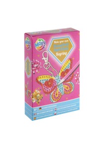Μπρελόκ Diamond Painting DIY - Πεταλούδα
