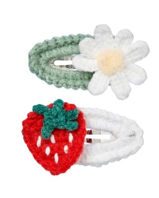 Κλιπ Μαλλιών Vivy - Φράουλα και Λουλούδι 