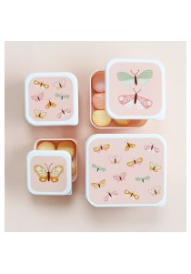 Φαγητοδοχεία (Σετ 4τμχ) Α Little Lovely Company Butterflies