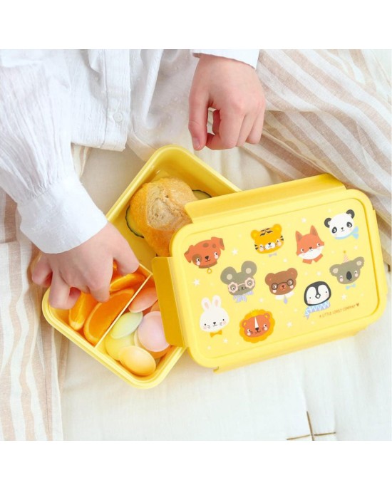 A little lovely company: Δοχείο φαγητού Bento Lunch box Animal Friends
