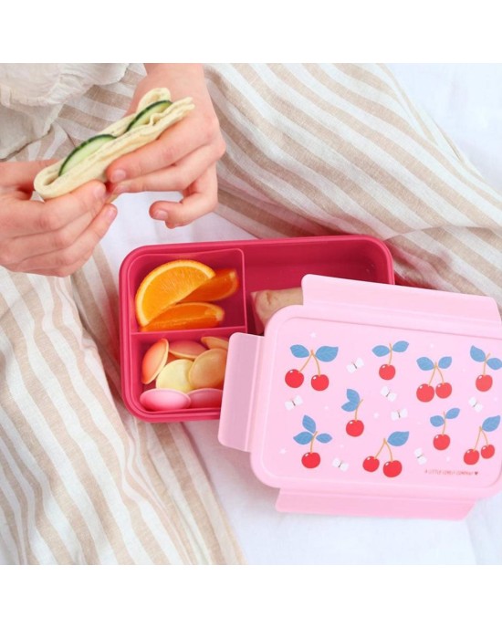 A little lovely company: Δοχείο φαγητού Bento Lunch box Cherries 