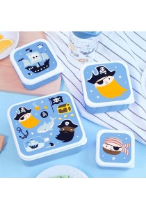 Φαγητοδοχεία (Σετ 4τμχ) Α Little Lovely Company Pirates 