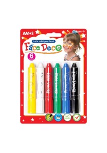Χρώμα Προσώπου Amos 6 Χρώματα