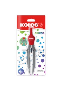Διαβήτης Kores Circos με βίδα σε Blister