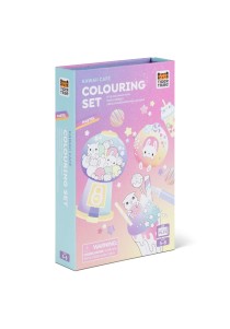 ΣΕΤ ΔΡΑΣΤΗΡΙΟΤΗΤΩΝ – Pastel Colouring Set Kawaii Cafe