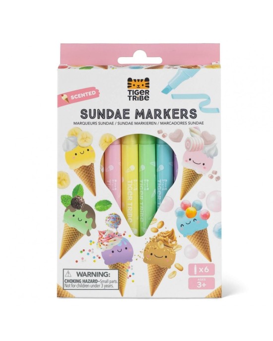 Yπογραμμιστικά μαρκαδοράκια Ice Cream Scented