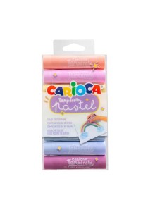 Τέμπερες- Μαρκαδόροι Carioca Pastel, 8τμχ