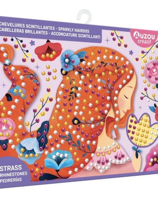 Σετ ζωγραφικης με διαμαντάκια My Little Artist's Activity Kit - Sparkly Hairdos