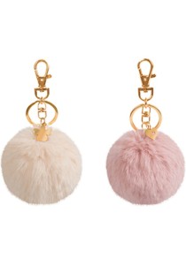 Μπρελόκ Emotion plush - pink / ivory