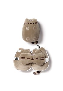 Μαξιλάρι με ενσωματωμένη μάσκα ύπνου - Pusheen Cat