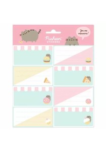 Αυτοκόλλητες ετικέτες- PUSHEEN Foodie Collection