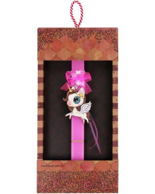 Λαμπάδα Basic -Μονόκερος με φτερά