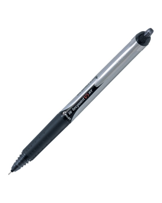 Στυλό Pilot Hi-tecpoint V5 RT - Μαύρο