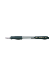 Στυλό PILOT Supergrip Medium 1.0 - Μαύρο