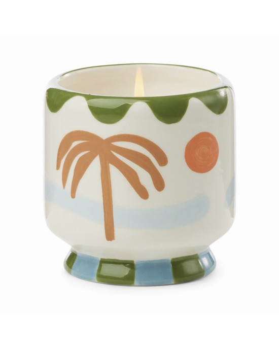 A dopo Κεραμικό κερί σόγιας, Lush Palms 226gr Palm Tree - Paddywax
