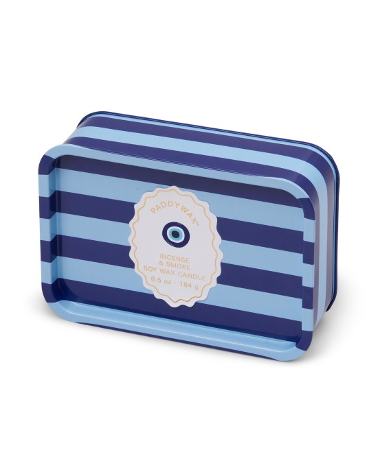 A dopo κερί σόγιας μεταλλικό δοχείο, Incense & Smoke 184gr Eye - Paddywax