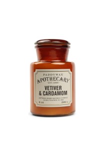 Αρωματικό κερί Apothecary, Vetiver & Cardamon 226gr