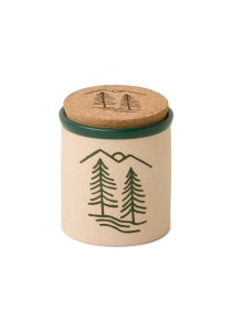 Αρωματικό κερί με καπάκι & πράσινες λεπτομέρειες Cypress & Fir 226g