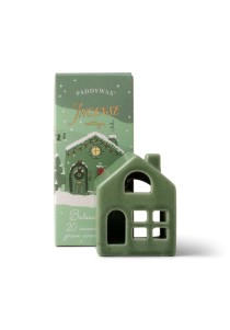 Αρωματικοί incense κώνοι Balsam & Fir  σε κεραμικό ροζ σπιτάκι