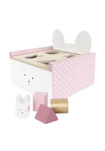 Jabadabado:  Ξύλινο κουτί με σχήματα Bunny