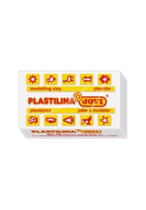 Jovi Πλαστελίνη Basic 50gr - Λευκό 